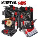 Núdzový set 12v1 na prežitie SURVIVAL S.O.S. Kit