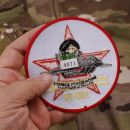 Nášivka MIG-29 Red Star textilná okrúhla