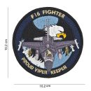 Nášivka F-16 FIGHTER Proud Viper Keeper textilná