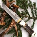Poľovnícky nôž Albainox Deer Horn II. 7cr17mov