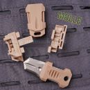 Mini nožík Molle Quick Release Knife Coyote JFO10