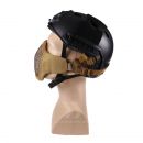 Ochranná maska Stalker Evo AOR2 s upevnením na Fast Helmu - Tan
