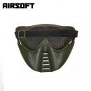 Airsoft ochranná Ventus Eco Mask - Oliv zelená