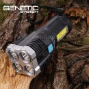 GENETIC Systems 5W 500 lumen USB Flashlite