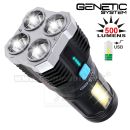 GENETIC Systems 5W 500 lumen USB Flashlite