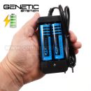 GENETIC Systems CREE-XML-T6 svietidlo 2100 Lumen Zoom Tactical Flashlite