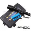 GENETIC Systems CREE-XML-T6 svietidlo 2100 Lumen Zoom Tactical Flashlite