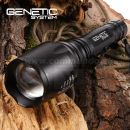 GENETIC Systems CREE-XML-T6 svietidlo 2100 Lumen Zoom Tactical Flashlite