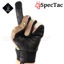 SpecTac SICUREZZA MultiCAM taktické rukavice s pravou kožou