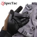 SpecTac SICUREZZA DARK OLIVE taktické rukavice s pravou kožou