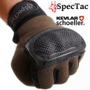 SpecTac SICUREZZA DARK OLIVE taktické rukavice s pravou kožou