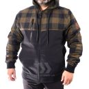 LumberShell Jacket outdoor mikina Black Olive Fostex