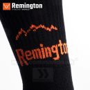 Remington Hunting Socks ponožky 100 Den 40-43 Black/Orange