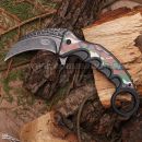 Karambit SCK Camo Spring Assisted nôž s clipom CW-H36