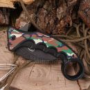 Karambit SCK Camo Spring Assisted nôž s clipom CW-H36