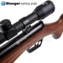 Vzduchovka STOEGER RX20 S3 Combo drevená pažba 4,5mm 17J