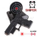 Sniper hodiny s budikom Laser Target Alarm Clock