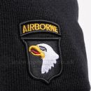 Čiapka 101st Airborne WWII Series čierna zimná pletená Fostex