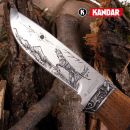 Kandar poľovnícky nôž Hunting Dog Engraved