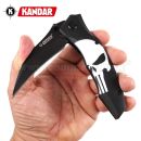 PUNISHER Black zatvárací nôž s klipom Kandar® Z.018511573