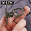 MOLLE D Ring 2ks krúžky OLIVE Green JFO04