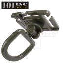 MOLLE D Ring 2ks krúžky OLIVE Green JFO04