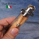 Frank Beltrame Bayonet 23cm Olive Wood vyskakovací nôž 23/94B