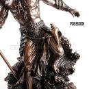 Poseidon a trojzubec starogrécky boh 31cm soška 708-6773