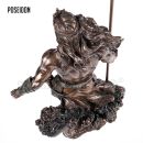 Poseidon a trojzubec starogrécky boh 31cm soška 708-6773