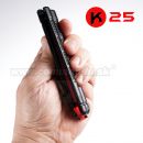 K25 Striker Black Coated Motýlik tréningový nôž 02194