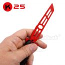 K25 Striker Red Coated Motýlik tréningový nôž 02195