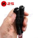 K25 Striker Black Coated Motýlik tréningový nôž 02194