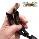 Britva Balisong RAINBLACK Vintage Razor Knife  02175