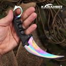 Karambit bojový nôž Rainbow Dragon's Tooth