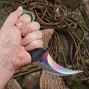 Karambit bojový nôž Rainbow Dragon's Tooth