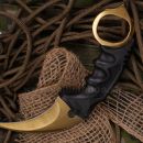 Karambit bojový nôž Golden Dragon's Tooth