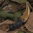 Karambit bojový nôž Golden Dragon's Tooth