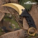 Karambit bojový nôž Golden Dragon's Tooth