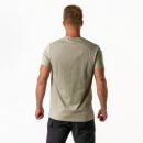 Northfinder pánske tričko z organickej bavlny ARCHIE greengrey