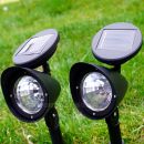 Solárne svetla 2ks Camping Garden Light 180 Lumen