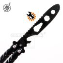 Motýlik ServiceMan Balisong 02204 Martinez Albainox Black