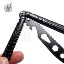 Motýlik ServiceMan Balisong 02204 Martinez Albainox Black