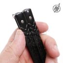 Motýlik ServiceMan Balisong 02204 Martinez Albainox Black