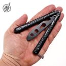 Motýlik ServiceMan Balisong 02204 Martinez Albainox Black