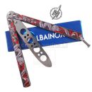 Motýlik Red Snake Balisong 02210 Martinez Albainox