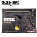 Airsoft Pistol Golden Hawk GE3003 1911 Metal Pistol Spring 6mm