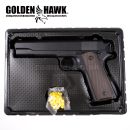 Airsoft Pistol Golden Hawk GE3003 1911 Metal Pistol Spring 6mm