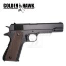 Airsoft Pistol Golden Hawk GE3003 1911 Metal Pistol Spring 6mm