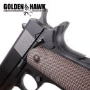 Airsoft Pistol Golden Hawk GE3003 1911 Metal Pistol Spring 6mm