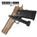 Airsoft Pistol Golden Hawk GE3002 HiCapa Metal Pistol Spring 6mm